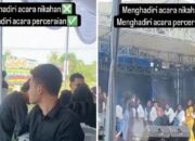 Viral di Media Sosial, ‘Pesta’ Perceraian di Lampung Dimeriahkan Panggung Hiburan!